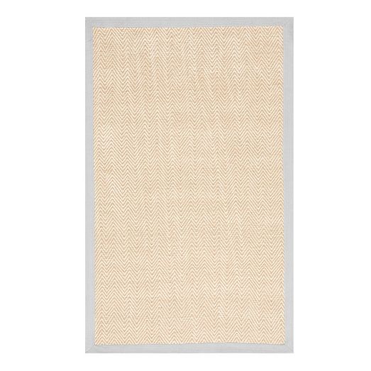 Bordered Chenille & Jute Rug West Elm
