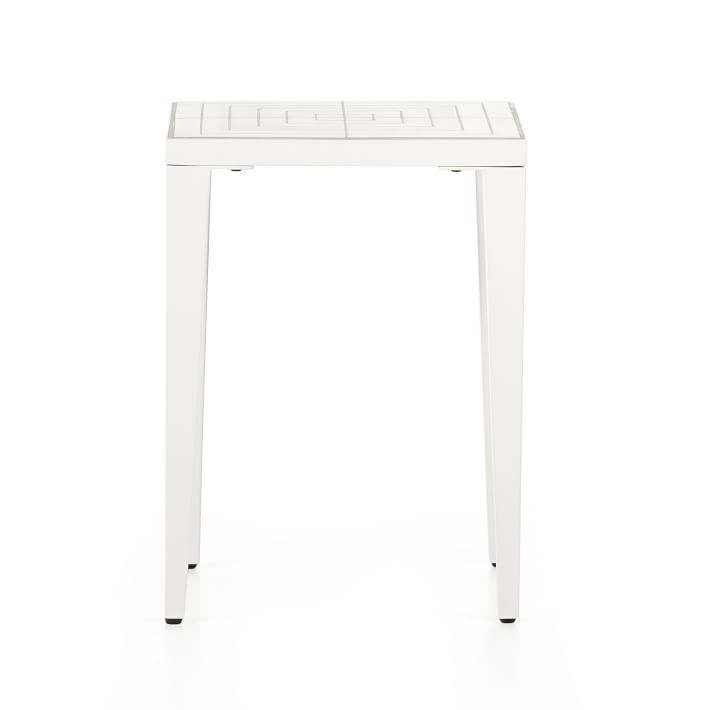 GeoPrinted Outdoor Side Table West Elm