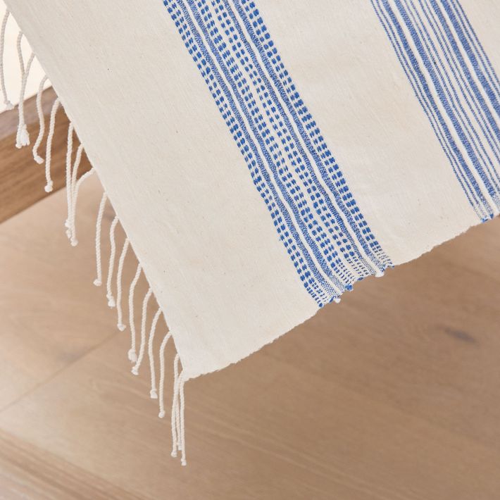 Creative Women Aden Handwoven Cotton Tablecloth Collection | West Elm