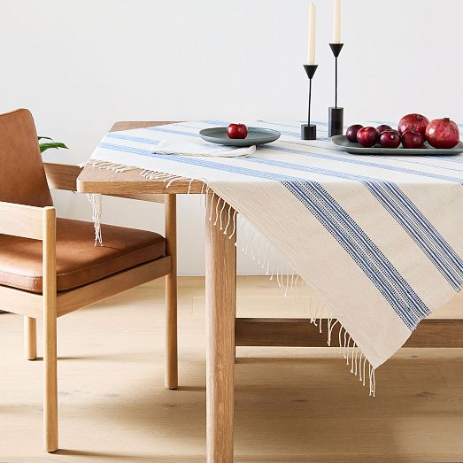 Creative Women Aden Handwoven Cotton Tablecloth Collection West Elm