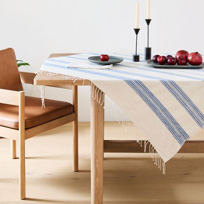 Creative Women Aden Handwoven Cotton Tablecloth Collection West Elm