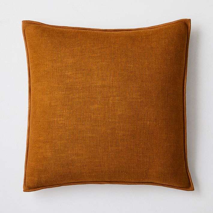 Classic Linen Pillow Cover West Elm