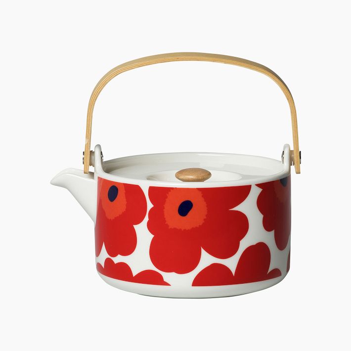 Marimekko Oiva Unikko Teapot West Elm
