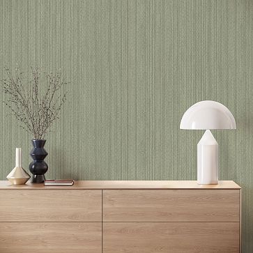 Grasscloth Peel & Stick Wallpaper | West Elm