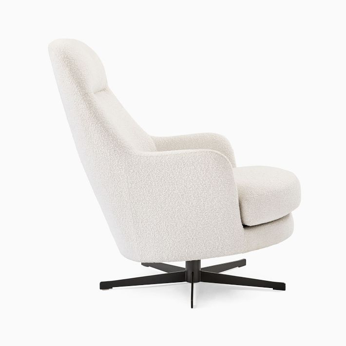 Viv HighBack Swivel Chair West Elm