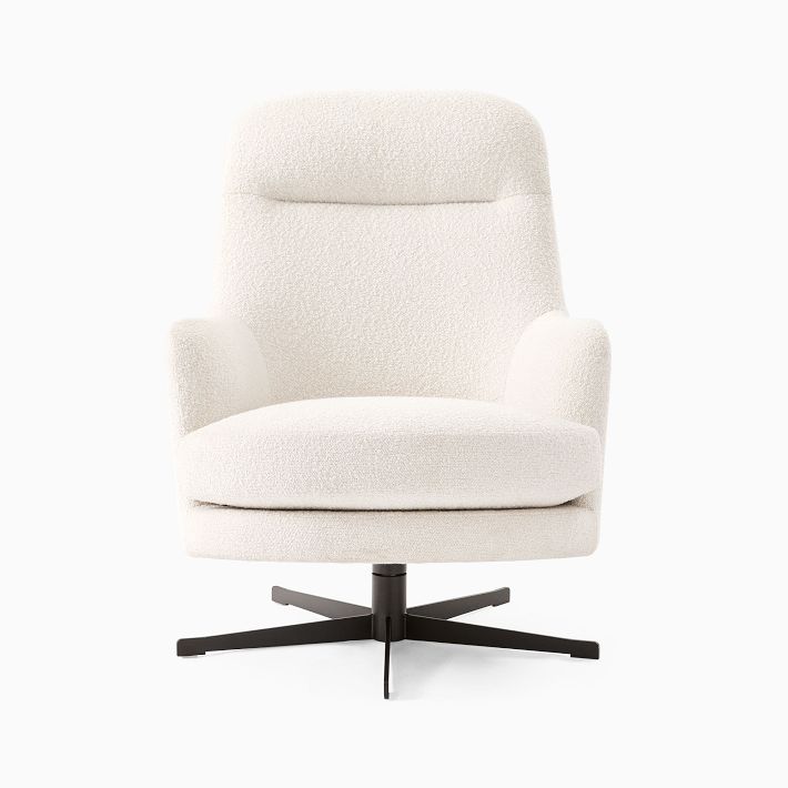 Viv HighBack Swivel Chair West Elm