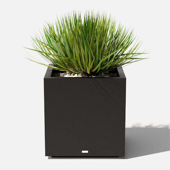Veradek Metallic Series Indoor/Outdoor Planters West Elm