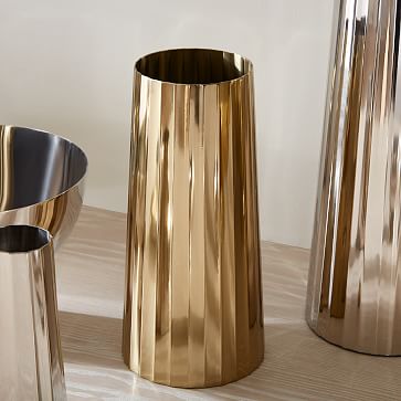 Foundations Polished Brass Metal Collection | West Elm