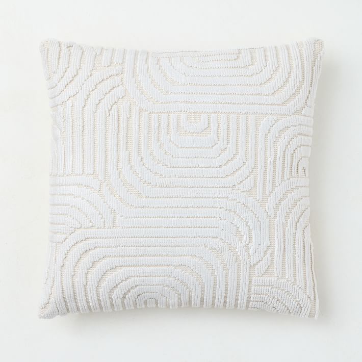 Matelasse Labyrinth Pillow Cover West Elm