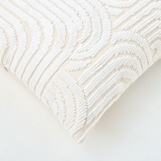 Matelasse Labyrinth Pillow Cover West Elm