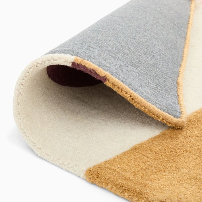 Ripple Effect Scalloped Rug West Elm