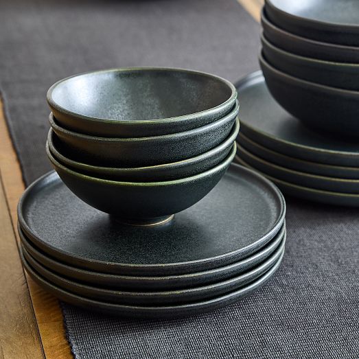 Kanto Stoneware Dinnerware (Set of 16) West Elm