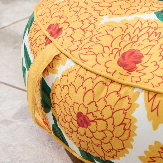 Marimekko Primavera Indoor/Outdoor Floor Cushion | West Elm