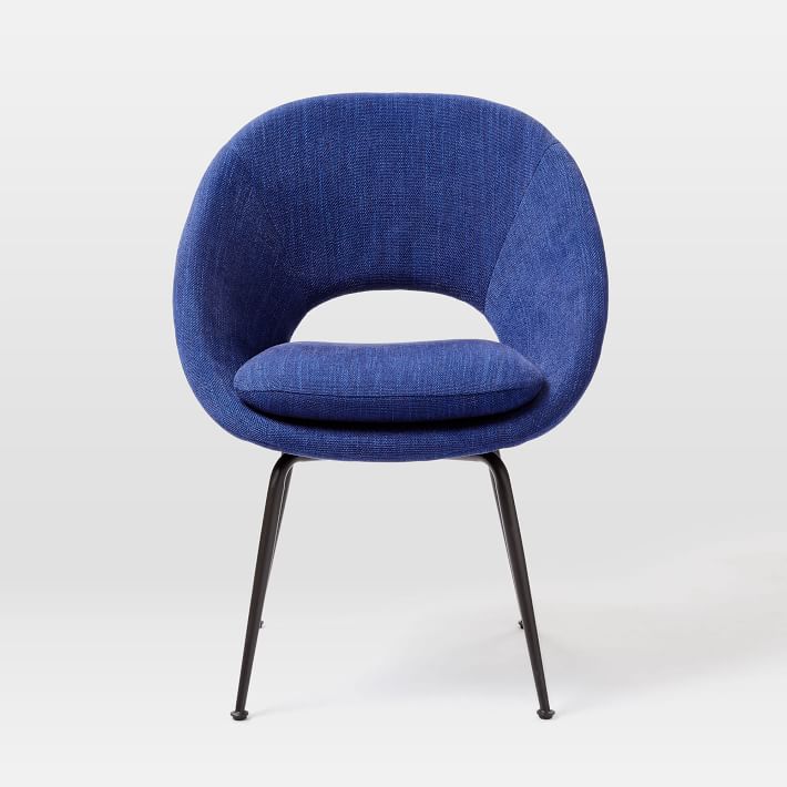 Orb Upholstered Dining Chair West Elm