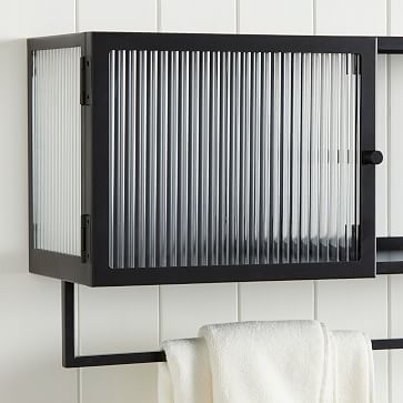 Daphne Mounted Bath Storage Cabinet - Open Cabinet | West Elm