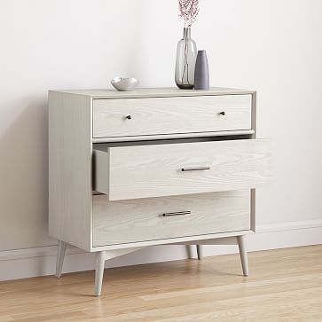 Mid-Century 3-Drawer Dresser (36