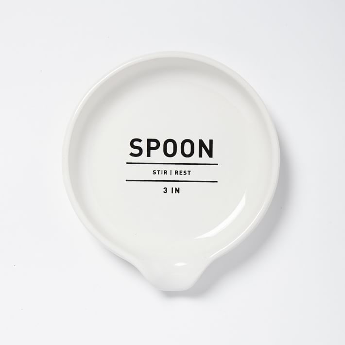 Utility Stoneware Spoon Rest West Elm