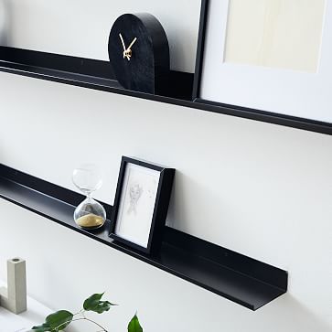 Floating Lines Metal Ledges | West Elm