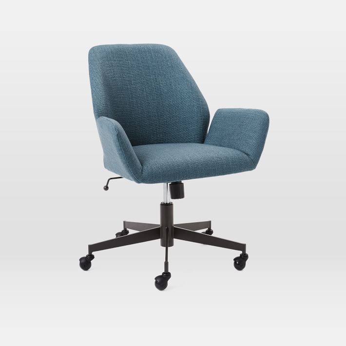 Aluna Upholstered Office Chair West Elm
