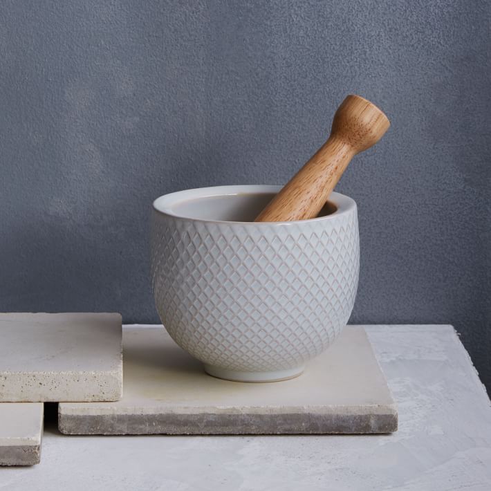 Textured Mortar & Pestle West Elm