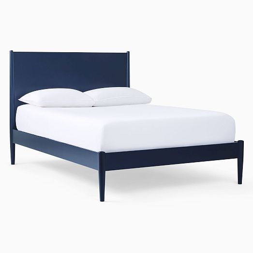 Mid-Century Painted Bed | West Elm