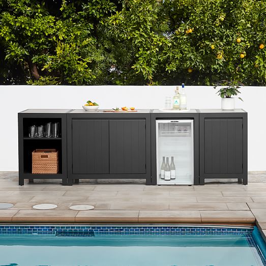 Build Your Own Portside Aluminum Outdoor Kitchen West Elm