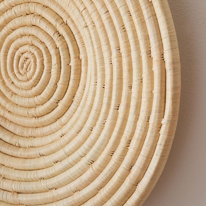 AllNatural Woven Wall Art Plate West Elm