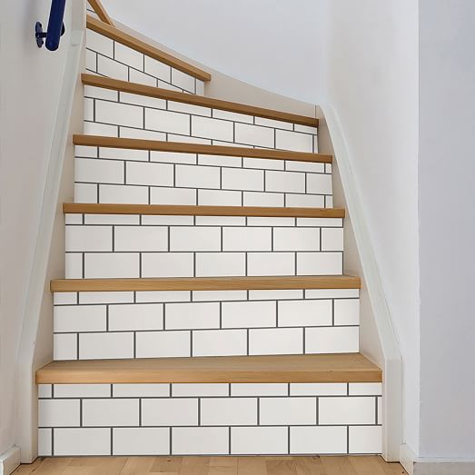 Subway Tile Backsplash Wallpaper West Elm