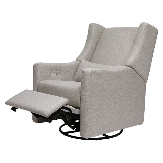 Babyletto Kiwi Electronic Swivel Glider Recliner West Elm