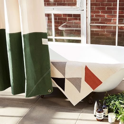 Quiet Town Orient Shower Curtain West Elm