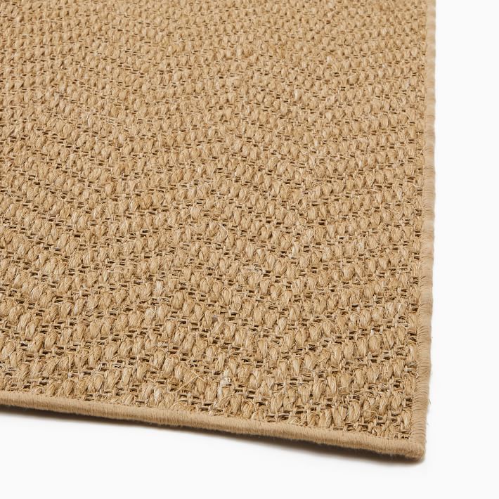 Custom Woven Herringbone Sisal Rug West Elm