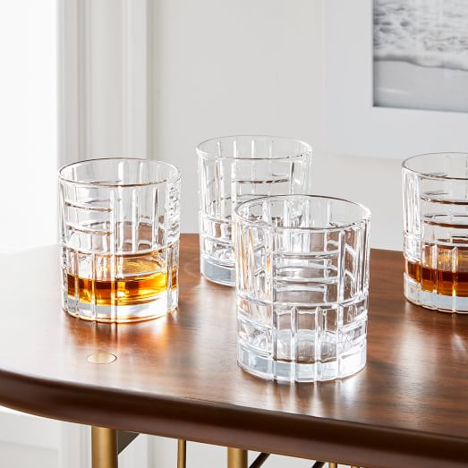 Mosaic Cut Whiskey Glasses West Elm