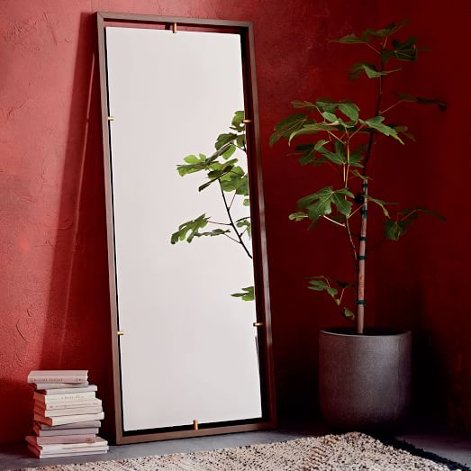 Floating Suspension Floor Mirror 30"W x 72"H West Elm