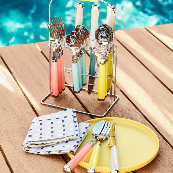 Color Pop Flatware Caddy West Elm