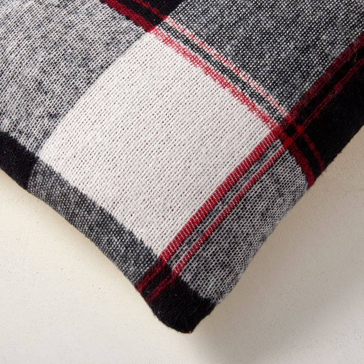 Buffalo Plaid Pillow Cover West Elm