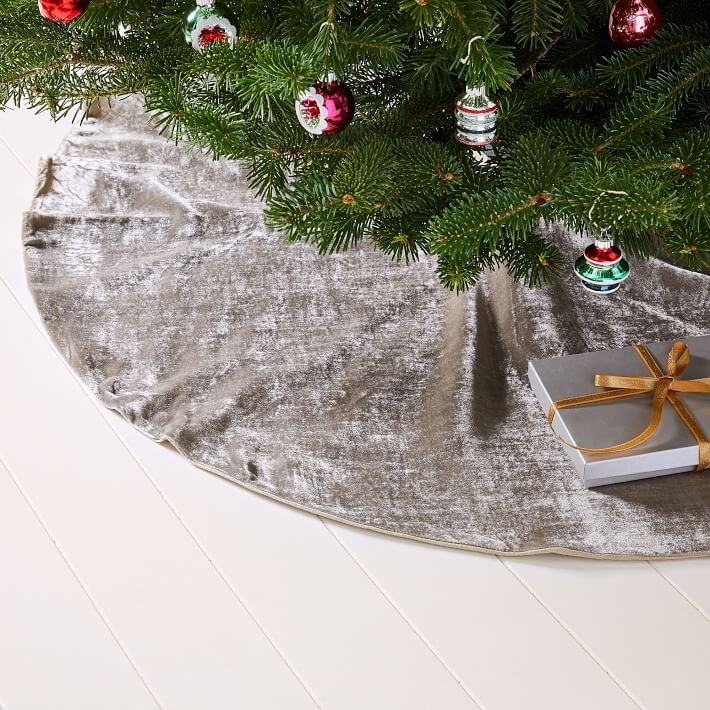 Lush Velvet Tree Skirt West Elm