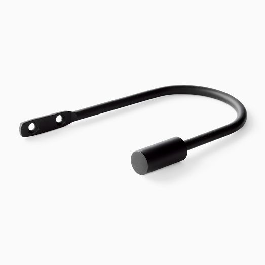 Oversized Curtain Rod Tiebacks Dark Bronze West Elm
