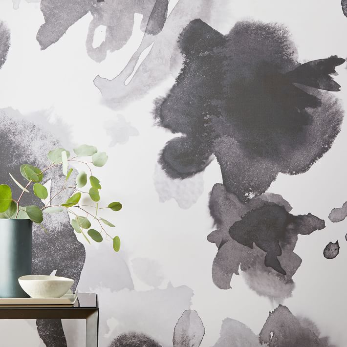 modern floral wallpaper