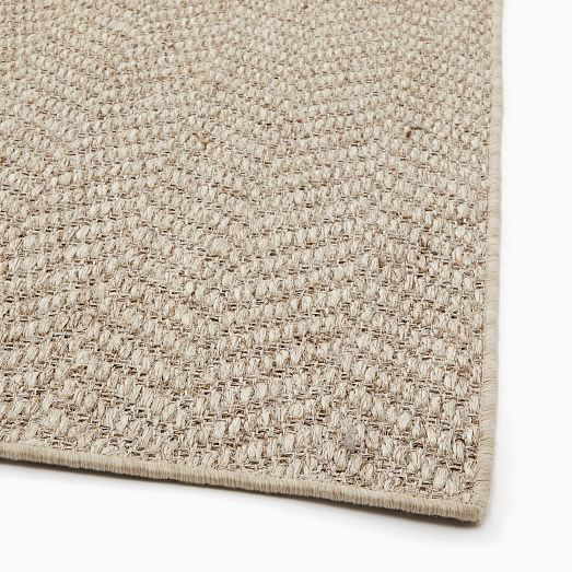 Custom Woven Herringbone Sisal Rug West Elm