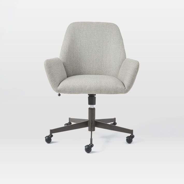 Aluna Upholstered Office Chair West Elm
