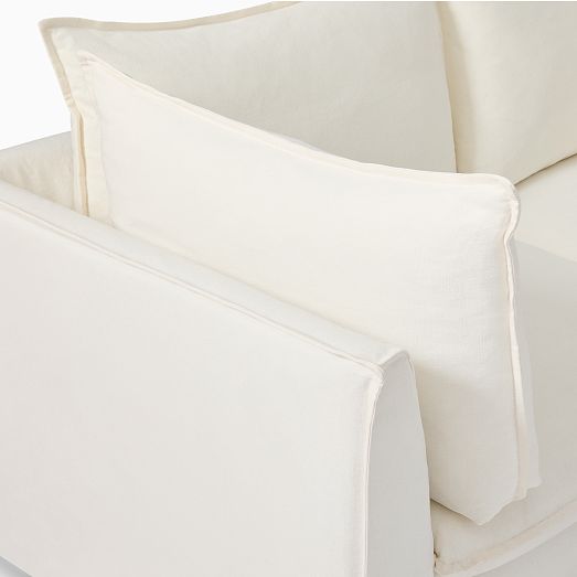 Bleecker DownFilled Slipcover Sofa (66"96") West Elm