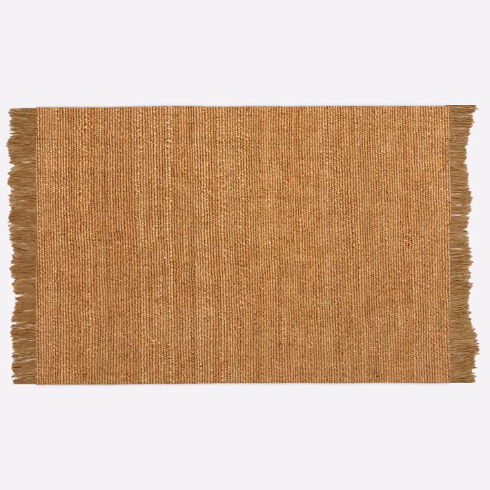 Hand Spun Jute Rug, Natural West Elm