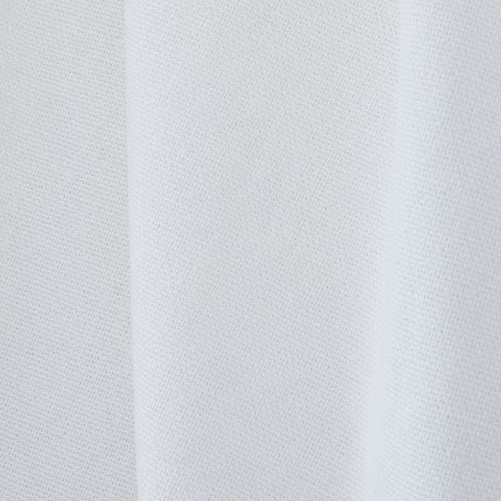 Linen Cotton Curtain - Stone White | West Elm
