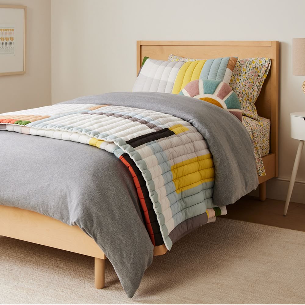 Old Truck Modern Patchwork Quilt & Shams | West Elm