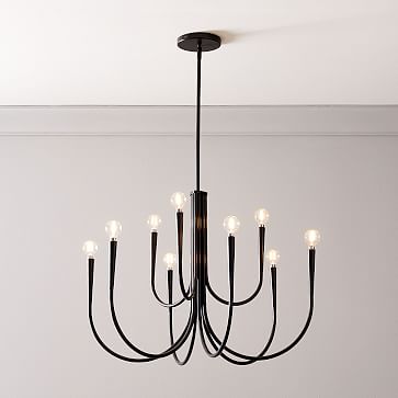 Swoop Arm Chandelier 30 West Elm   Swoop Arm Chandelier 30 M 