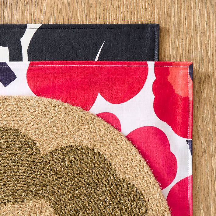 Marimekko Pieni Unikko Placemats West Elm