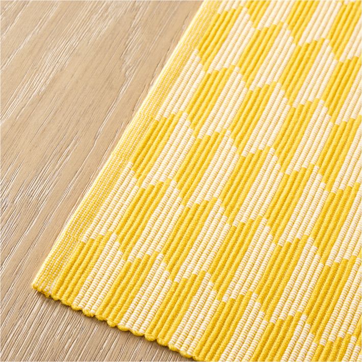 Optic Geo Cotton Placemat Sets West Elm