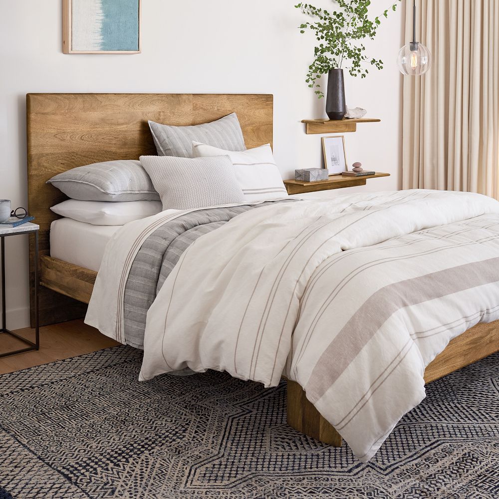 Anton Solid Wood Bed | West Elm