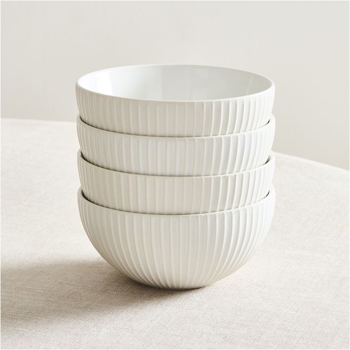 West Elm Textured Stoneware Ramen Bowl Sets