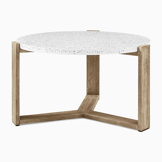 Mosaic Outdoor Coffee Table - Terrazzo | West Elm